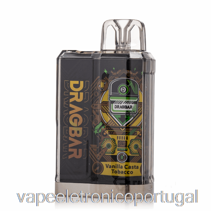 Vape Eletronico Dragbar B3500 Descartável Baunilha Casta Tabaco